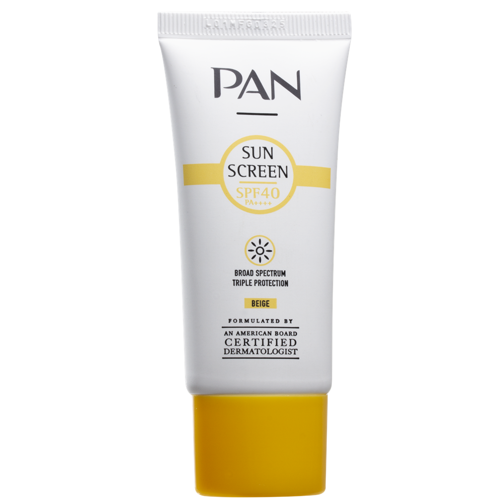 PAN SUNSCREEN SPF 40 PA++++ (BEIGE)